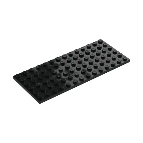 LEGO Black Plate 6 x 14 inv.625
