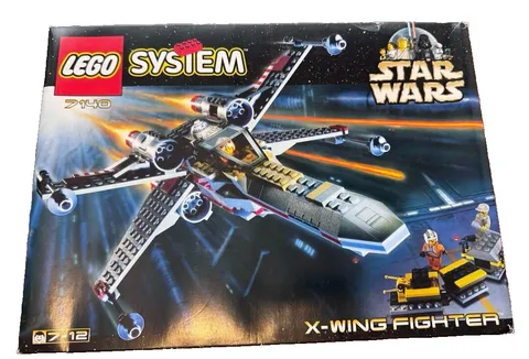 LEGO 7140 Star Wars Episode IV X‑wing Fighter 1999 old Vintage Retired Rare 