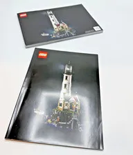 LEGO 21335 Motorized Lighthouse Instructions Manuals ONLY 2 Books Retired Ideas