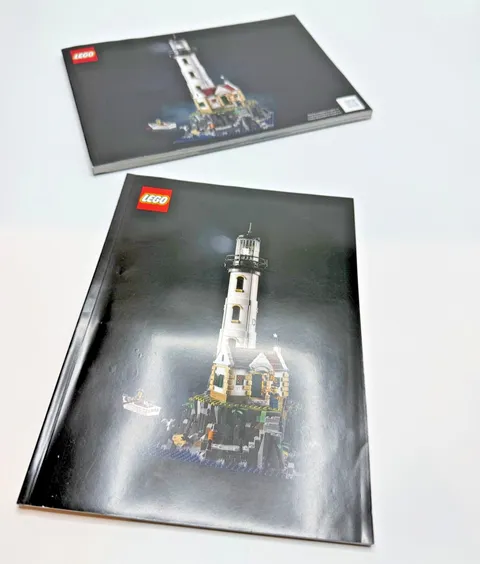 LEGO 21335 Motorized Lighthouse Instructions Manuals ONLY 2 Books Retired Ideas