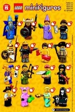 Lego 71007 Collectible Minifigures - Series 12 - complete set of 16
