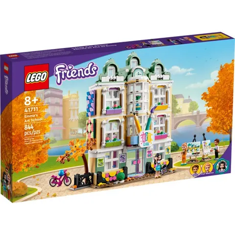 LEGO 41711 Friends Art School 844 Pieces Creative Building Set
