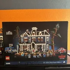 LEGO-11370 Stranger Things The Creel House Used Set 100% Complete! Clean Box