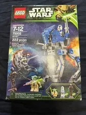 LEGO 75002 - Star Wars AT-RT vehicle + Yoda Clone Trooper SEALED NEW RETIRED set