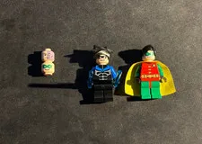 Lego Batman 2006 Lot Nightwing Robin Two Face Pad Printed (READ)