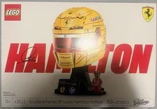 Lego Editions Scuderia Ferrari HP Lewis Hamilton Helmet Set - 43022 (New/Sealed)