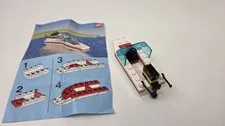 LEGO Classic Town Speed MOTOR BOAT 1632 Building Set Vintage 1990s Mostly Comple