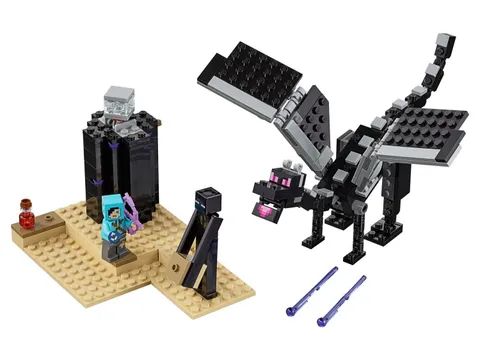 Lego Minecraft End battle Set (21151) incomplete