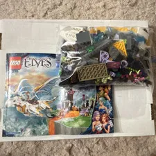 LEGO Elves Bulk Lot Mixed Pieces Parts w/ Instructions in Bag Multicolor