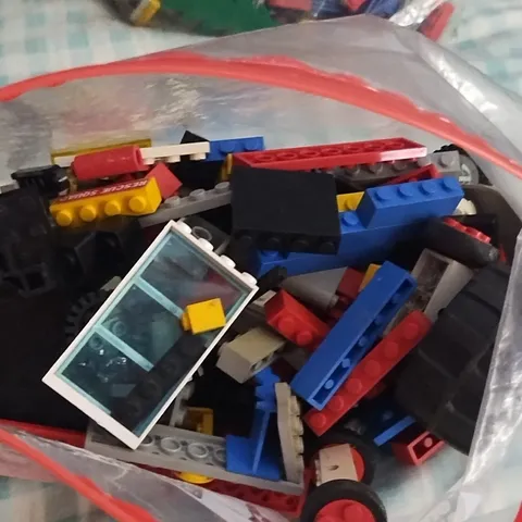LEGO Bulk Mixed Parts Lot Multicolor Bricks Plates Wheels in Bag
