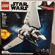 LEGO Star Wars Imperial Shuttle Set 75302, 660 Pieces, Darth Vader, retired set.