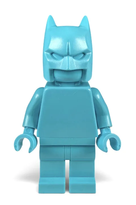 Official LEGO - Medium Azure Monochrome Prototype DC Batman Minifigure - RARE