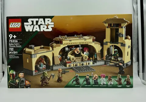 LEGO Star Wars: Boba Fett’s Throne Room (75326) - New, Sealed