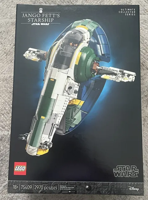 LEGO Star Wars Jango Fett’s Firespray-Class Starship (75409) - BRAND NEW