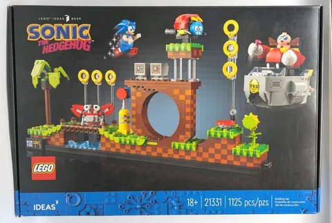 LEGO Ideas: Sonic The Hedgehog Green Hill Zone (21331) Partially Built Complete