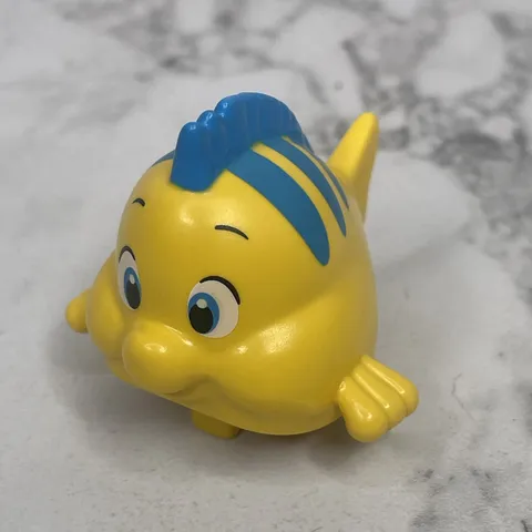 Lego Duplo Figure Flounder (Little Mermaid) yellow/teal B1-63