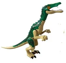 LEGO Dinosaur Baryonyx with Dark Green Stripes Animal Figure