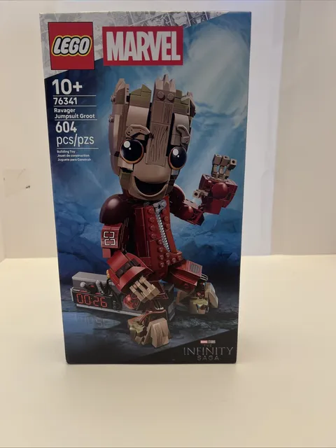 LEGO MARVEL Ravager Jumpsuit Groot - 76341 - 604 Pieces - Ages 10+ SEALED NEW