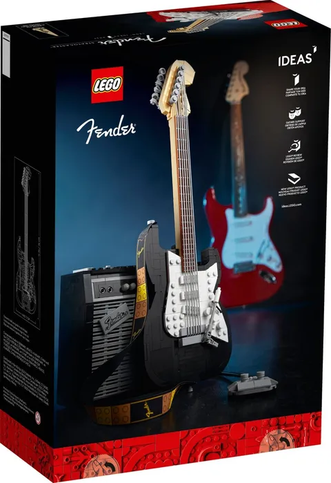 LEGO Ideas: Fender Stratocaster Guitar (21329) Complete NIB SEALED