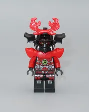 LEGO Ninjago Warrior red black armor Stone Army minifigure 70501 70503