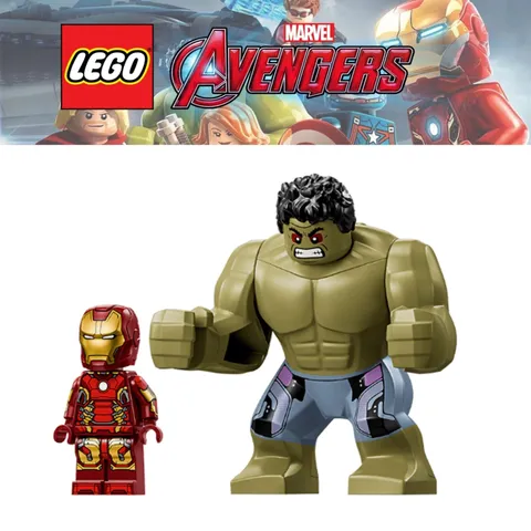 LEGO Marvel Minifigures ONLY from  #76343 Epic Battle: Hulkbuster vs. The Hulk