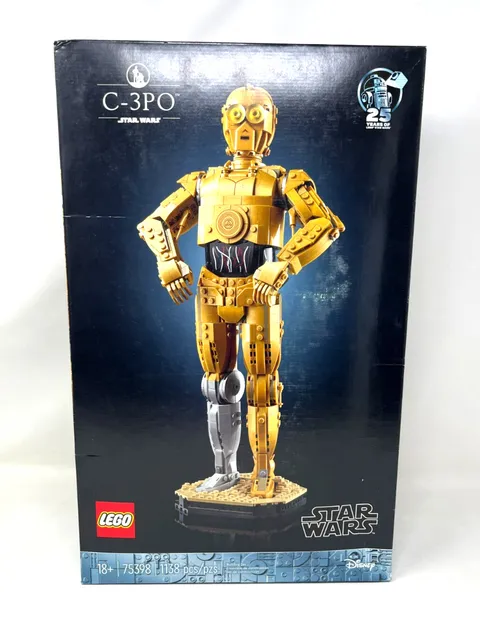 Lego Star Wars 75398 C-3PO Building Toy 1138 Pcs Disney New Sealed