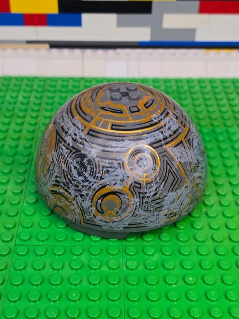 LEGO Star Wars Endor Cylinder Hemisphere 11x11 - 2012 - Only Half