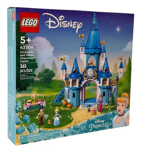 Lego Disney Cinderella And Prince Charming’s Castle 43206