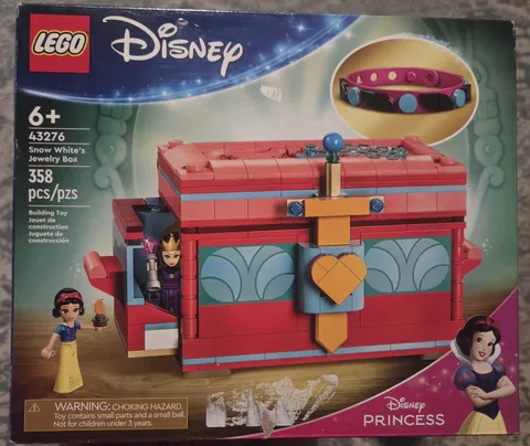 Lego Disney Princess 43276 Snow White's Jewelry Box 358 pieces Ages 6+