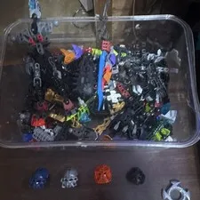 LEGO BIONICLE Assorted Parts, Masks & Weapons Bulk Lot, 10+ Pieces