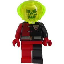 LEGO Alpha Team Minifigure Ogel Minion Commander with Emblem 4793 Genuine