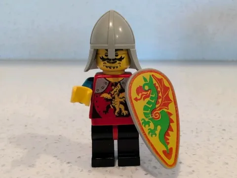 LEGO Dragon Masters Knight Castle Minifigures Vintage With Shield
