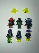 LEGO Ninjago 70736 Ghost Morro Dragon Minifigure Set Genuine 6 Figures