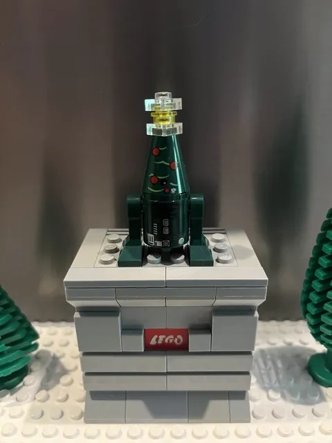 Lego Christmas Astromech Droid Minifigure sw0598 - From Star Wars 75056