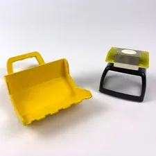 VTG Lego Duplo Replacement Parts 2814 Big Wheels Road Worker Set Siren w Light