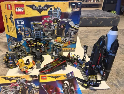 LEGO 70909 Batcave Break-In and 70923 Bat Space Shuttle