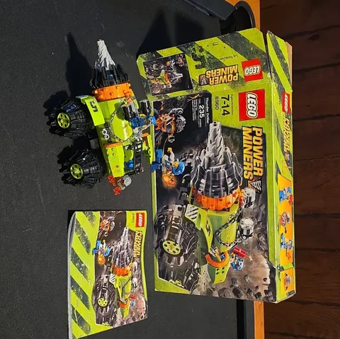 LEGO Power Miners Thunder Driller 8960 235pc w/ Box & Instructions 100% Complete