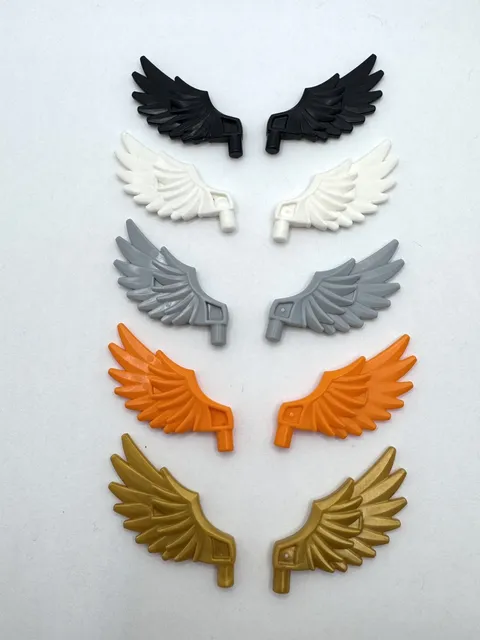 (10) Wings Lot- Angel Feather Minifigure Accessory