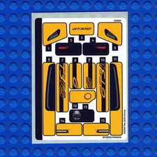New LEGO Speed Champions Porsche 911 GT3 RS 77239 Sticker Sheet Qty 1