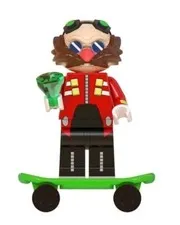 Sonic The Hedgehog  Game Eggman Character  Genuine Custom Lego M33