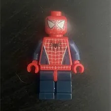 LEGO Spider-Man Minifigure Red & Blue Suit Plastic Figure