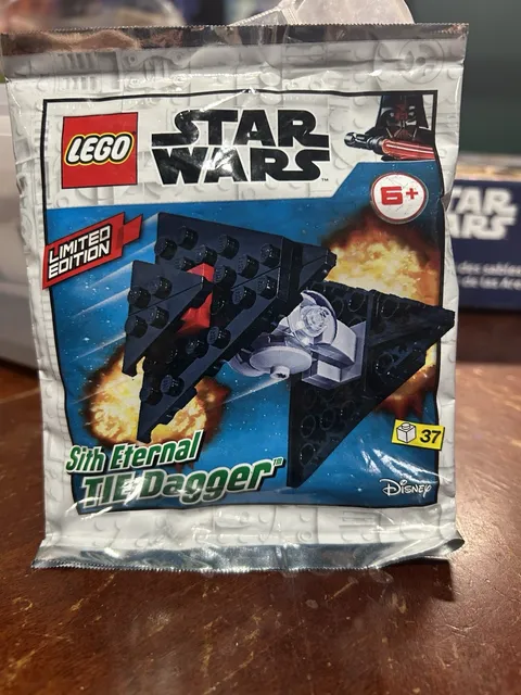 LEGO Star Wars Sith Eternal TIE Dagger Foil Bag Limited Edition 912064 Sealed