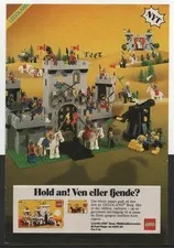 LEGO ADVERTISING INSERTS #  6-1547 #  CASTLE AND KNIGHTS # 1988 #