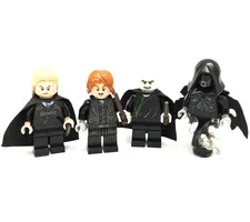 LEGO Harry Potter Villain Minifigure Lot Voldemort Pettigrew Lucius Dementor