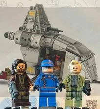 Cassian Andor, Luthen Rael, Syril Karn - Lego 75338 Ambush on Ferrix Minifigures