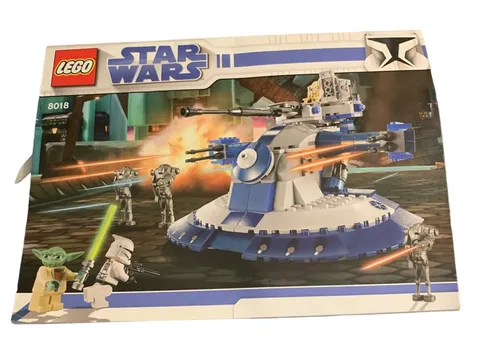 LEGO Star Wars Armored Assault Tank AAT 8018 Instruction Manual Booklet ONLY