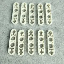 LEGO 32449 Technic Liftarm Thin 1 x 4 - Axle Holes White x10 Genuine