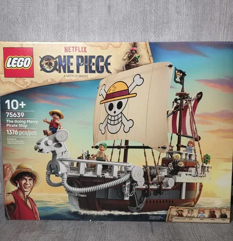 LEGO ONE PIECE 75639 Going Merry Pirate Ship 1376pc Box Wanted Posters Brand New