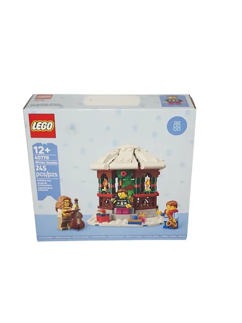 LEGO Winter Gazebo (40778) Exclusive Holiday Limited Edition 2025 New