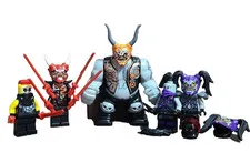 LEGO Minifigure Ninjago Lot Set Killow Mr E Ultra Violet Bulk Sale